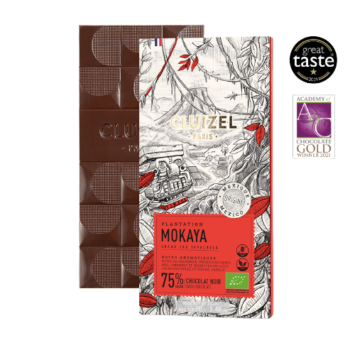 Tablette Plantation Mokaya Noir 75% Bio