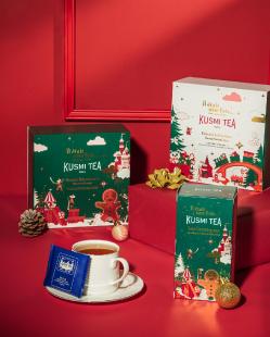 Coffret 2 miniatures de Noël : Tsarevna & Glögg - Noël 2023 Kusmi Tea MINI  KUSMI NOEL : Torréfaction Dessertine : torréfacteur Grenoble