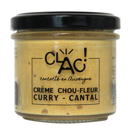 Crème chou-fleur curry & cantal