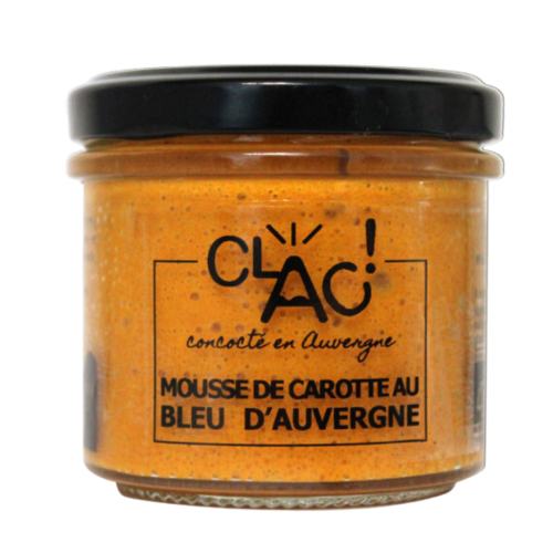 Mousse de carotte au bleu d'Auvergne