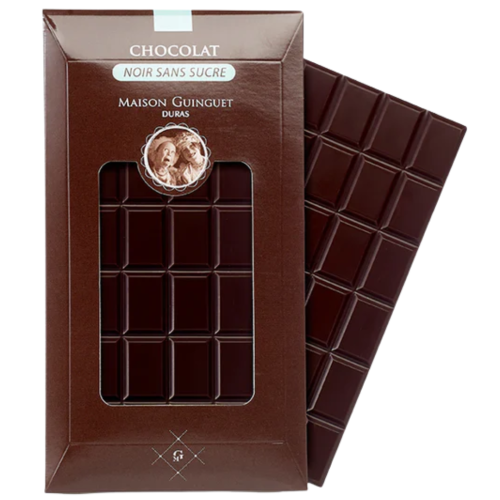 Tablette chocolat noir Sans sucre ajouté 80grs